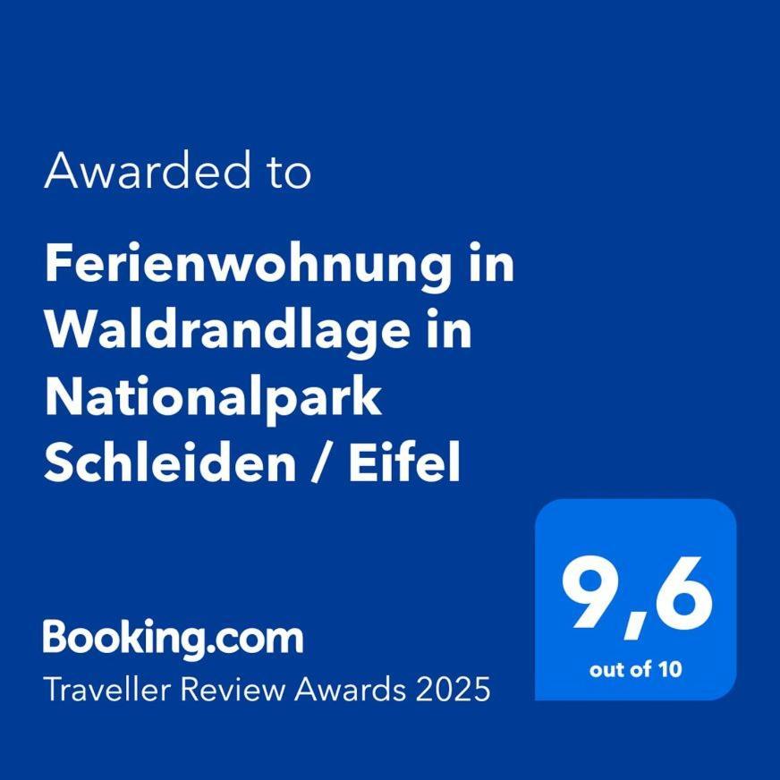 Ferienwohnung In Waldrandlage In Nationalpark Schleiden / Eifel Exteriér fotografie